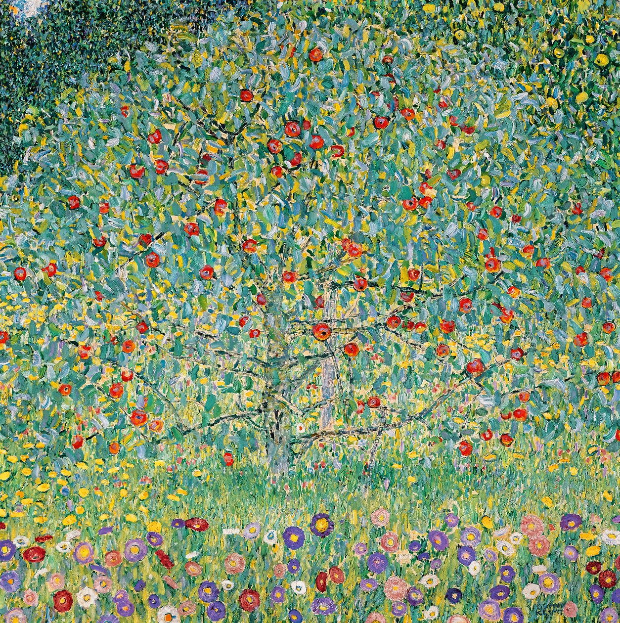 Omenapuu I, 1912 tekijältä Gustav Klimt