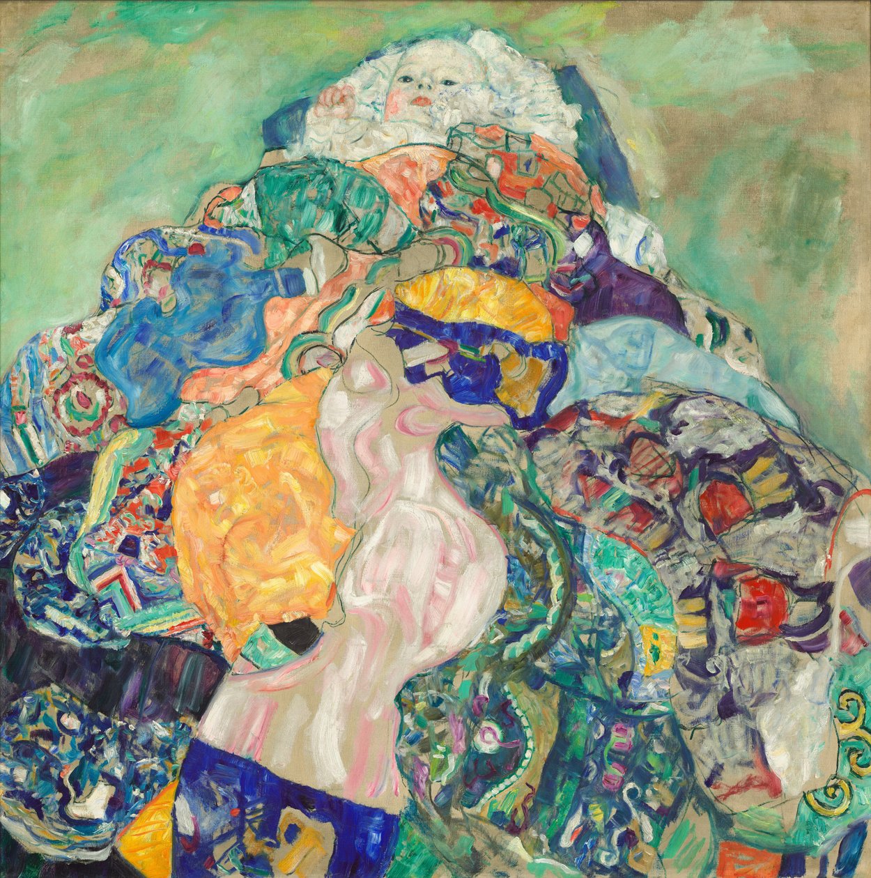 Vauva (Kehdo) tekijältä Gustav Klimt