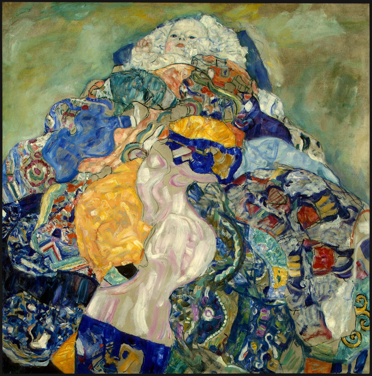 Vauvan kehto tekijältä Gustav Klimt