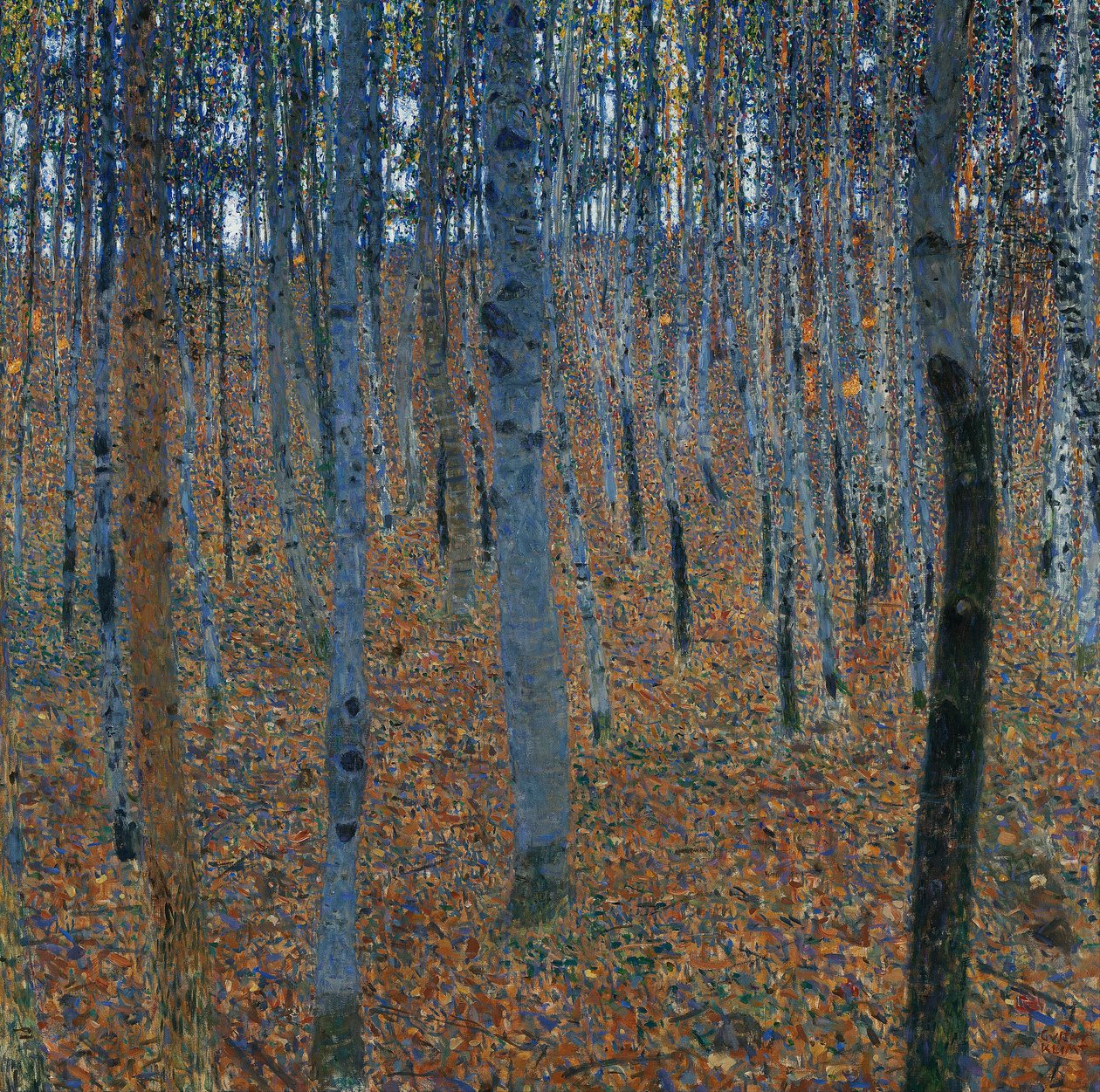 Beech Grove I, 1902 tekijältä Gustav Klimt