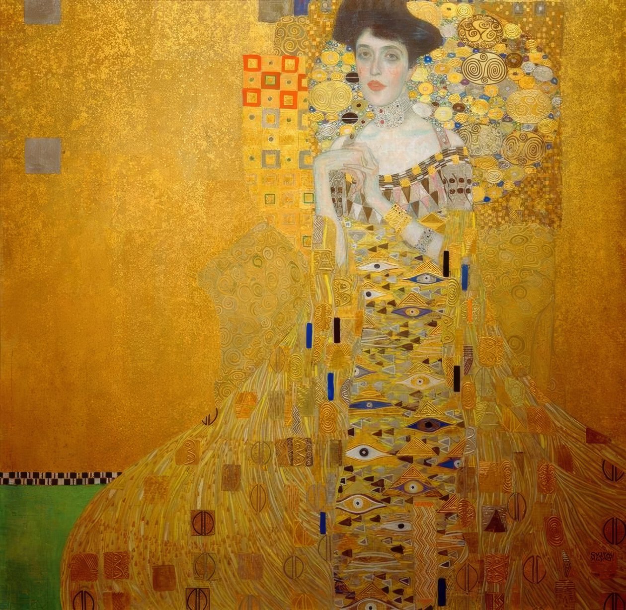 Kuva Adele Bloch-Bauer I tekijältä Gustav Klimt