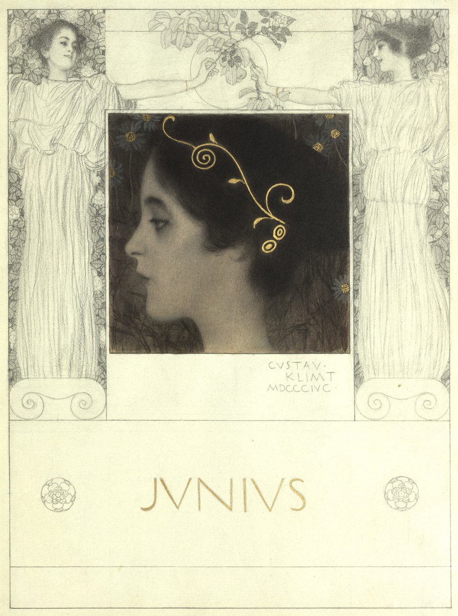Junius, 1896 tekijältä Gustav Klimt