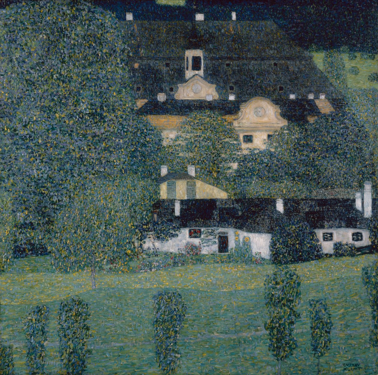 Kammerin linna Attersee II -järvellä tekijältä Gustav Klimt