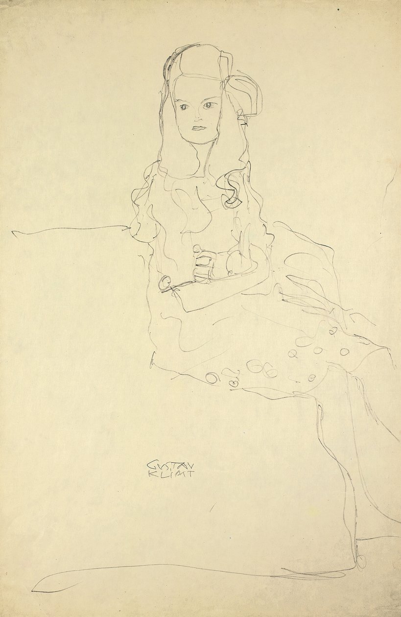 Mada Primavesi, n.1912 tekijältä Gustav Klimt
