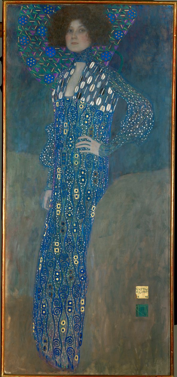 Neiti Emilie Floege tekijältä Gustav Klimt