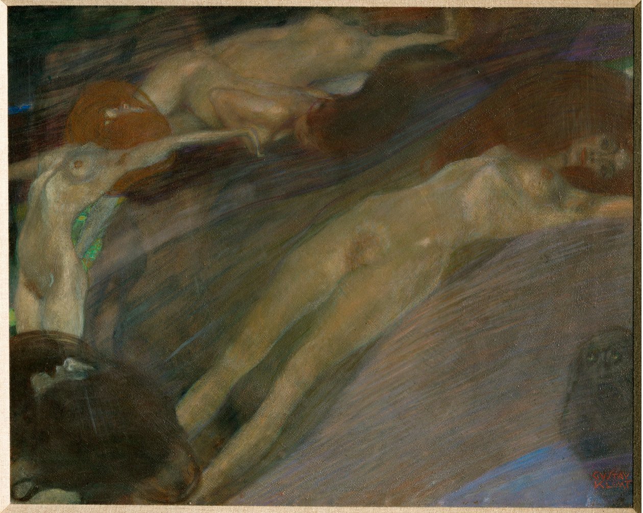 Liikkuva vesi tekijältä Gustav Klimt