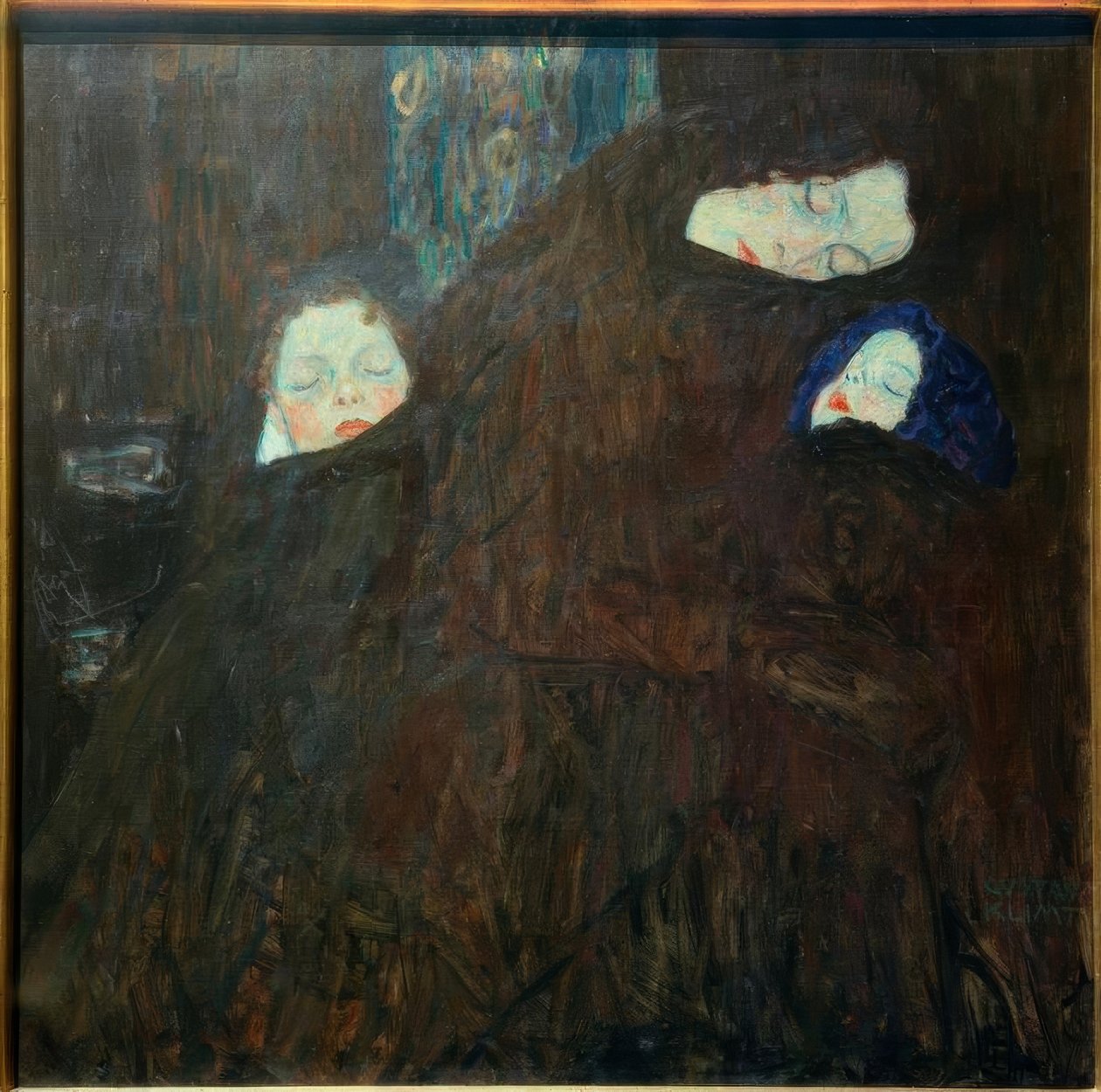Mutter mit Kindern tekijältä Gustav Klimt