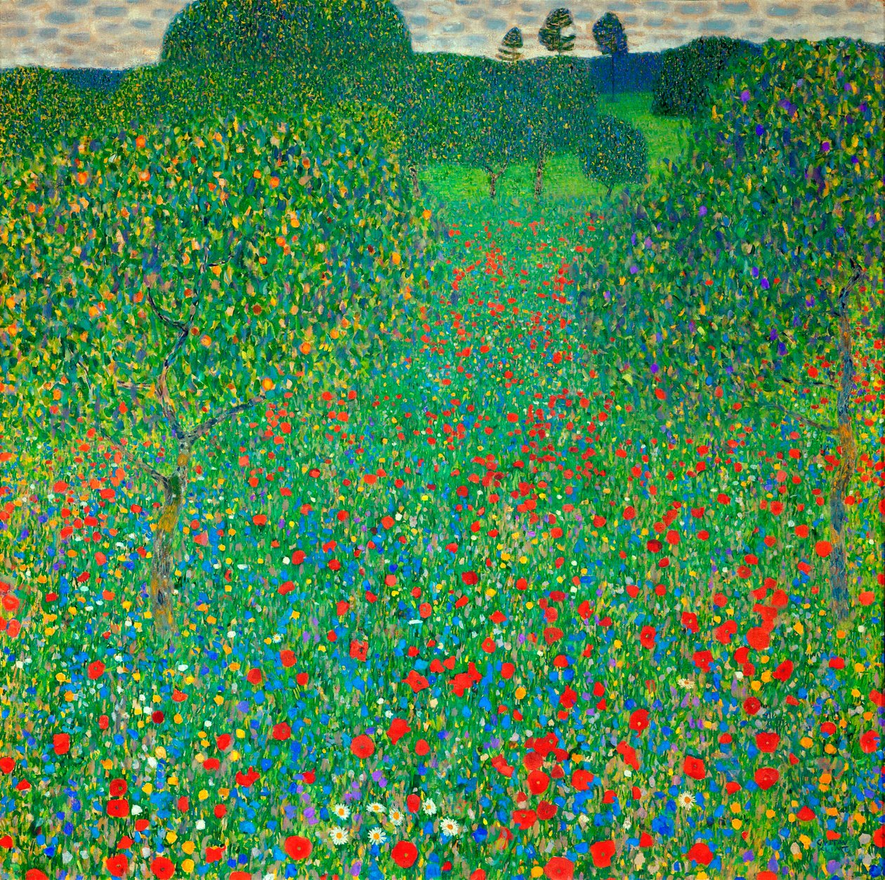 Unikkopelto, 1907 tekijältä Gustav Klimt