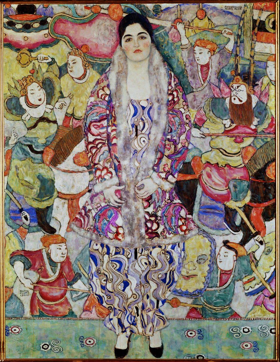 Muotokuva Friederike Maria Beer tekijältä Gustav Klimt