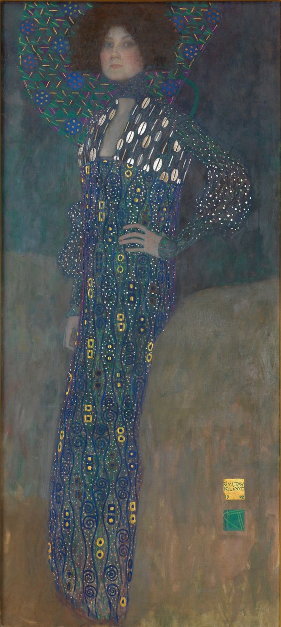 Emilie Flögen muotokuva tekijältä Gustav Klimt