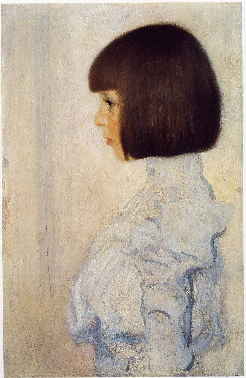 Helene Klimtin muotokuva tekijältä Gustav Klimt