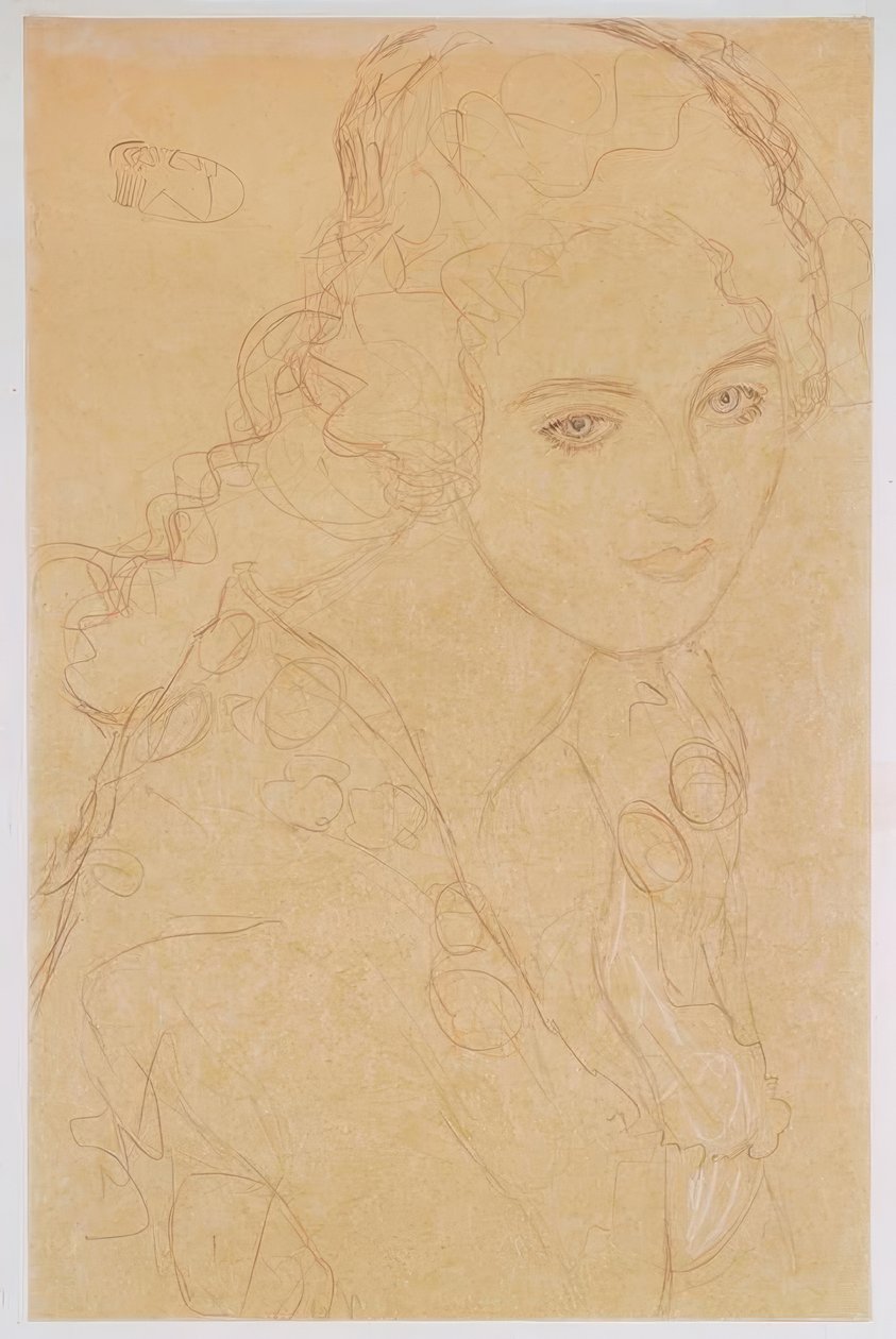 Ria Munk III:n muotokuva tekijältä Gustav Klimt