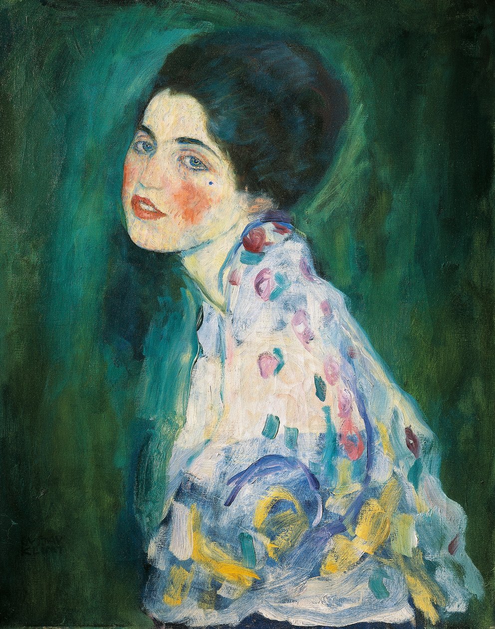 Nuoren naisen muotokuva tekijältä Gustav Klimt