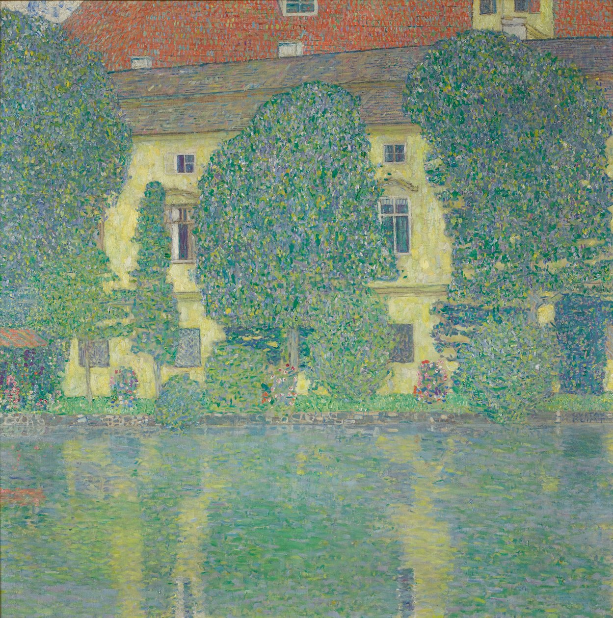 Kammer am Attersee III:n linna tekijältä Gustav Klimt