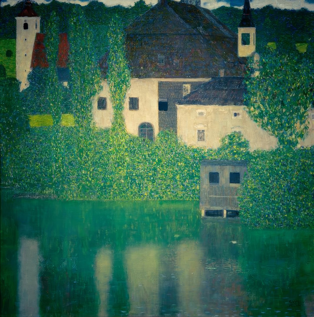Schloß Kammer am Attersee I tekijältä Gustav Klimt