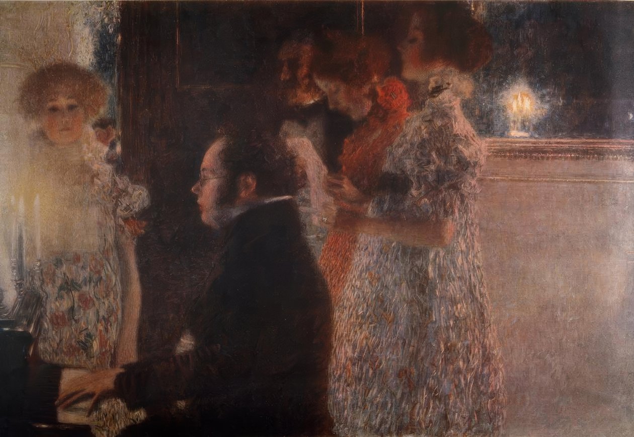 Schubert am Klavier tekijältä Gustav Klimt