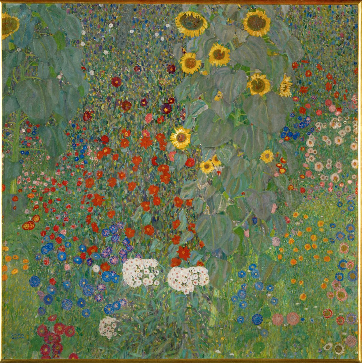 Auringonkukat tekijältä Gustav Klimt