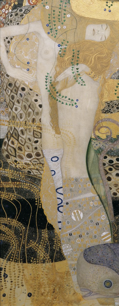 Hydra, 1904-1906 tekijältä Gustav Klimt