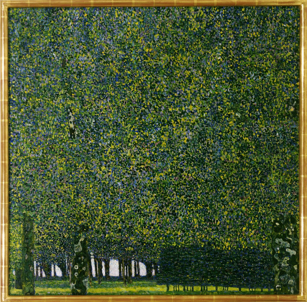 Puisto, n. 1910 (öljy kankaalle) tekijältä Gustav Klimt