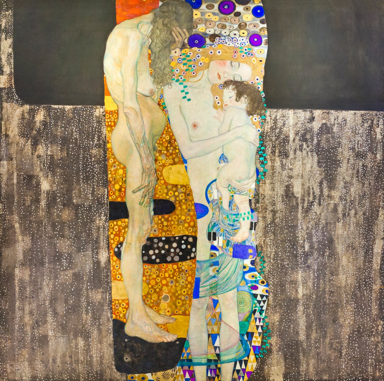 Naisen kolme ikää tekijältä Gustav Klimt