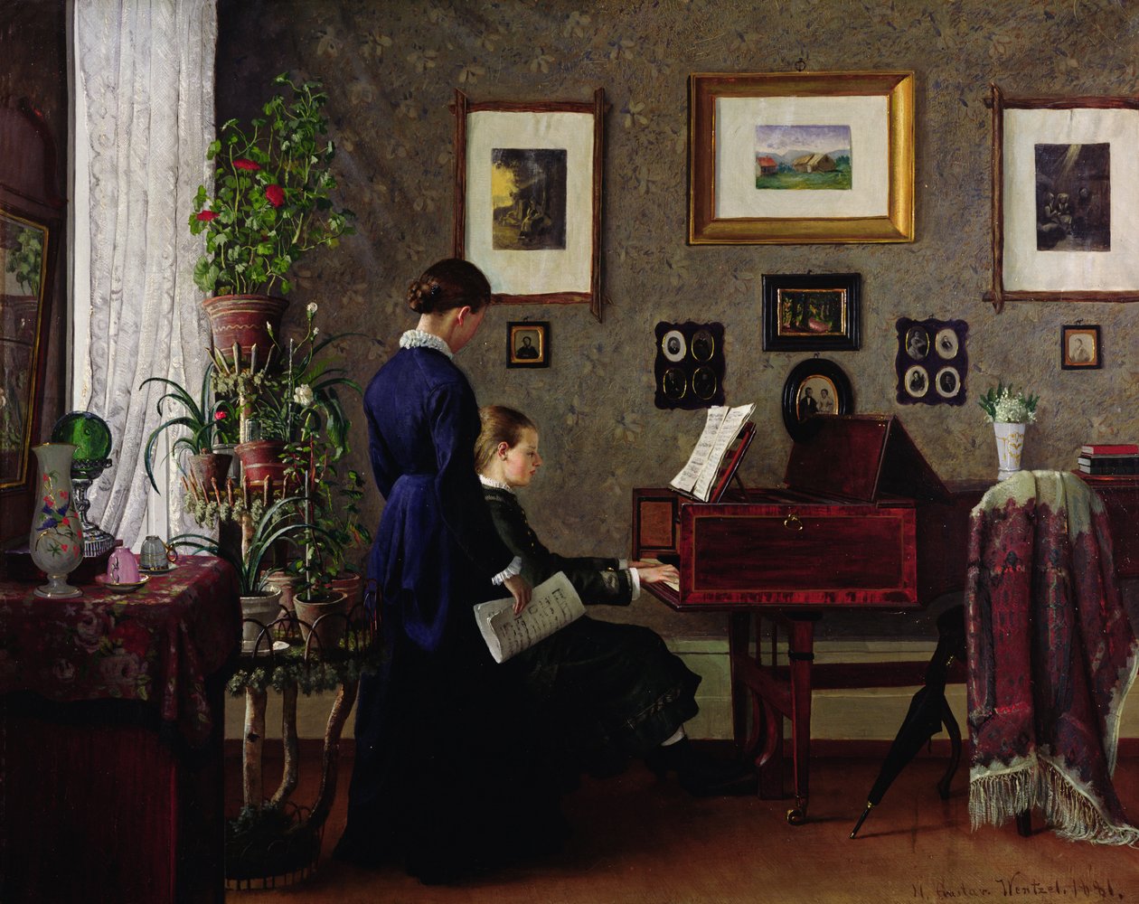 Musiikkitunti tekijältä Gustav Wentzel