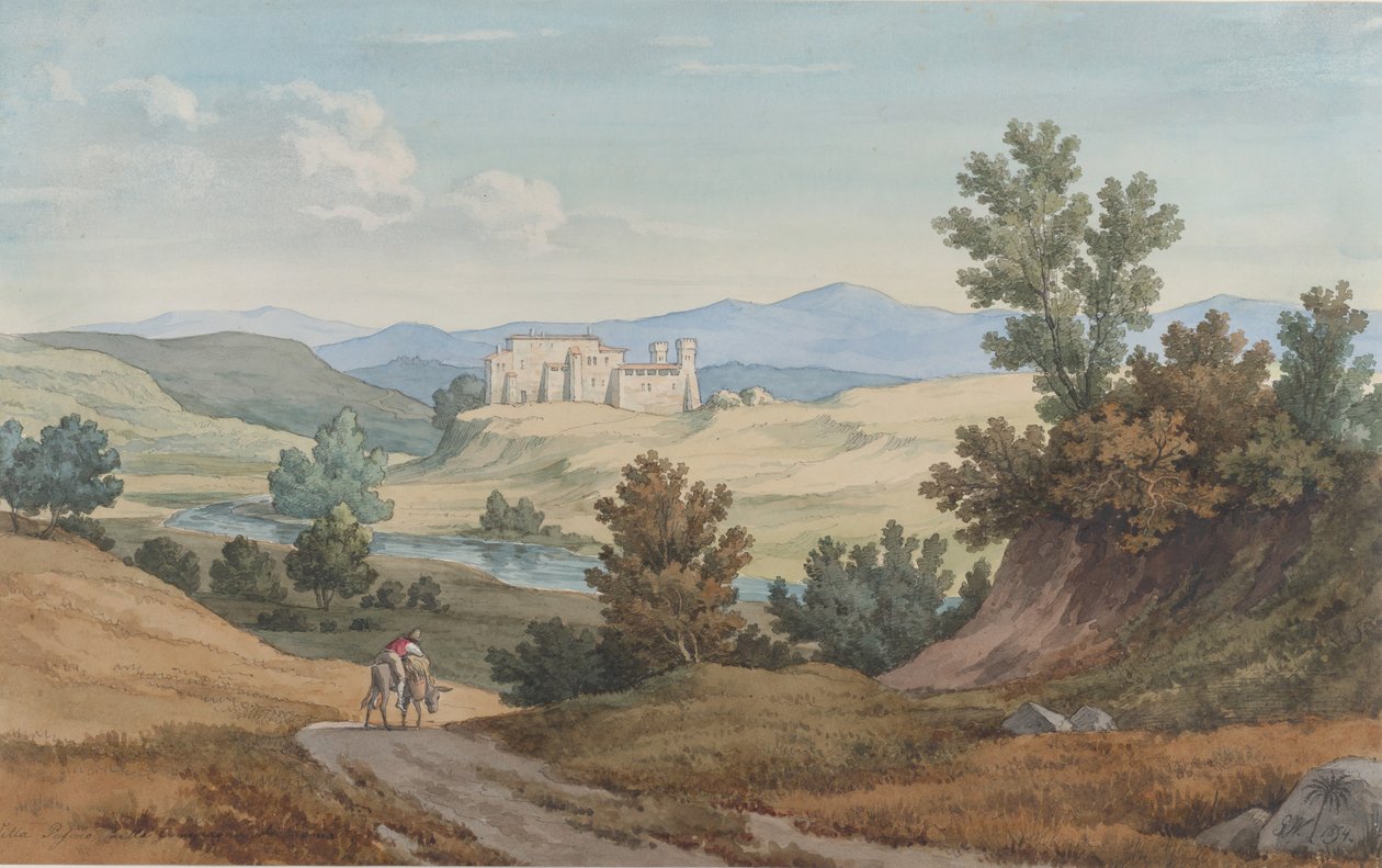 Villa Pasino, 1854. tekijältä Gustav Wilhelm Palm