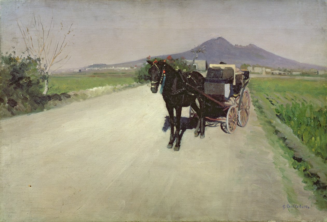 Tie Napolissa tekijältä Gustave Caillebotte