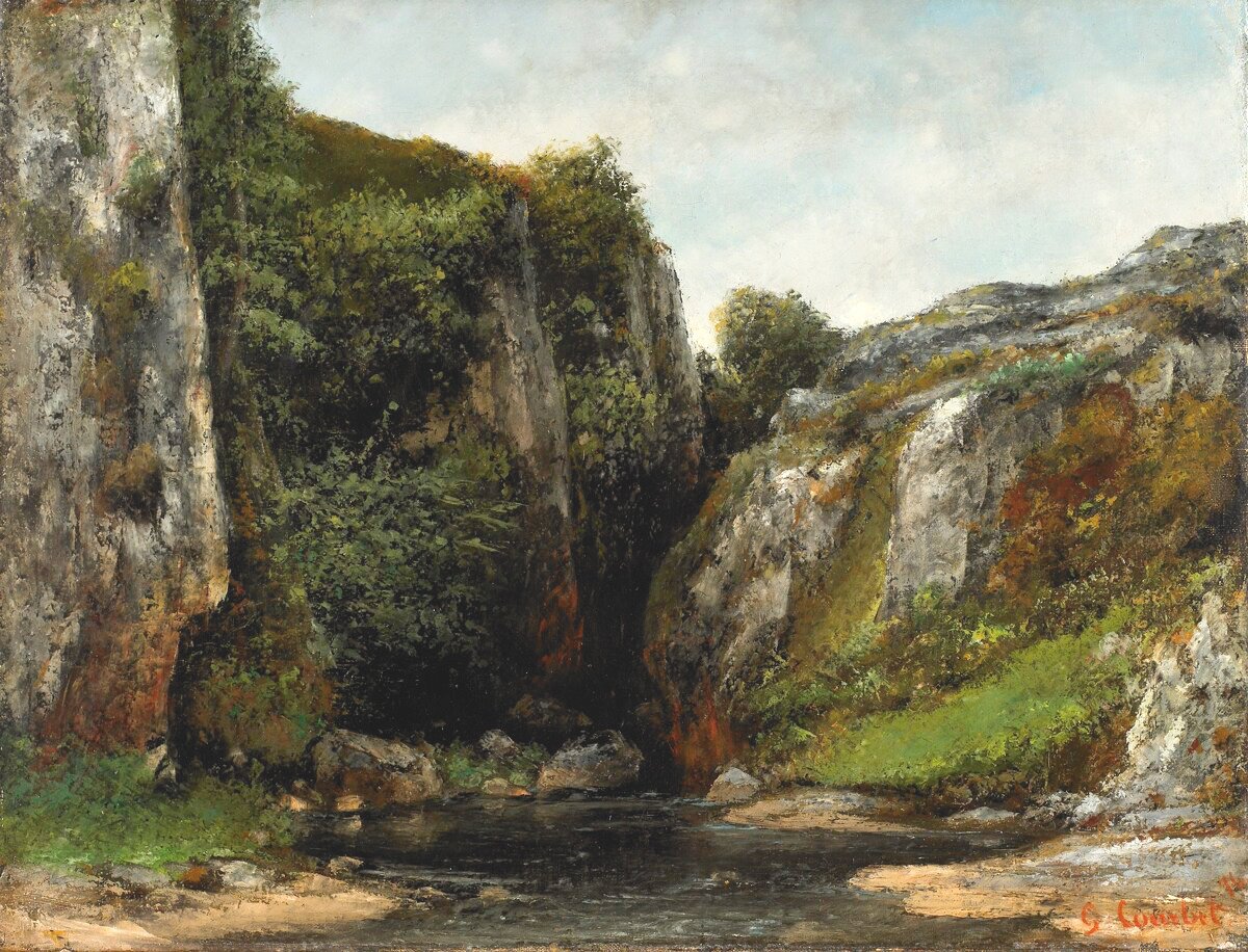 Entrée dun antoi tekijältä Gustave Courbet
