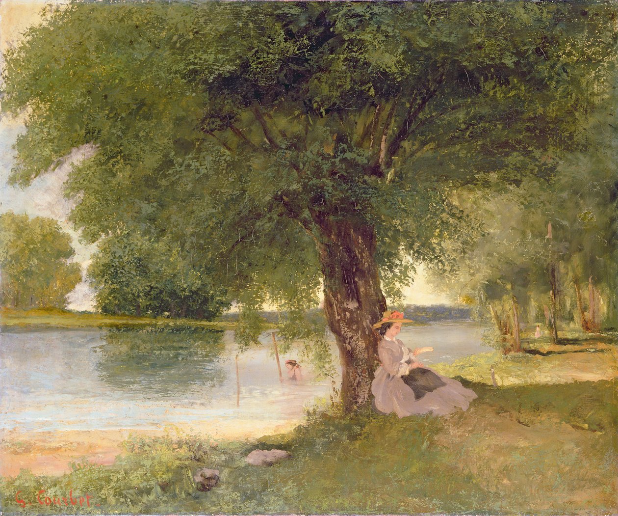 Charente Port-Bertaudissa, 1862 tekijältä Gustave Courbet