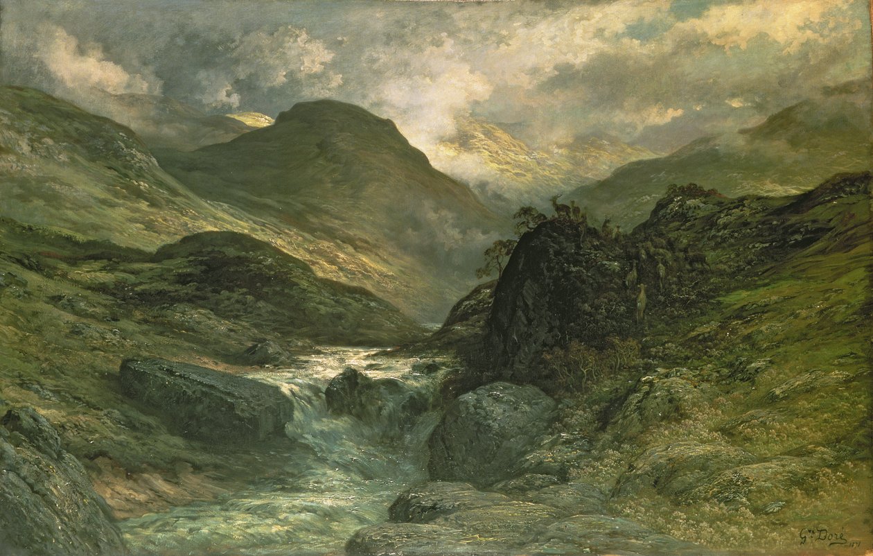 Kanjoni, 1878 tekijältä Gustave Dore