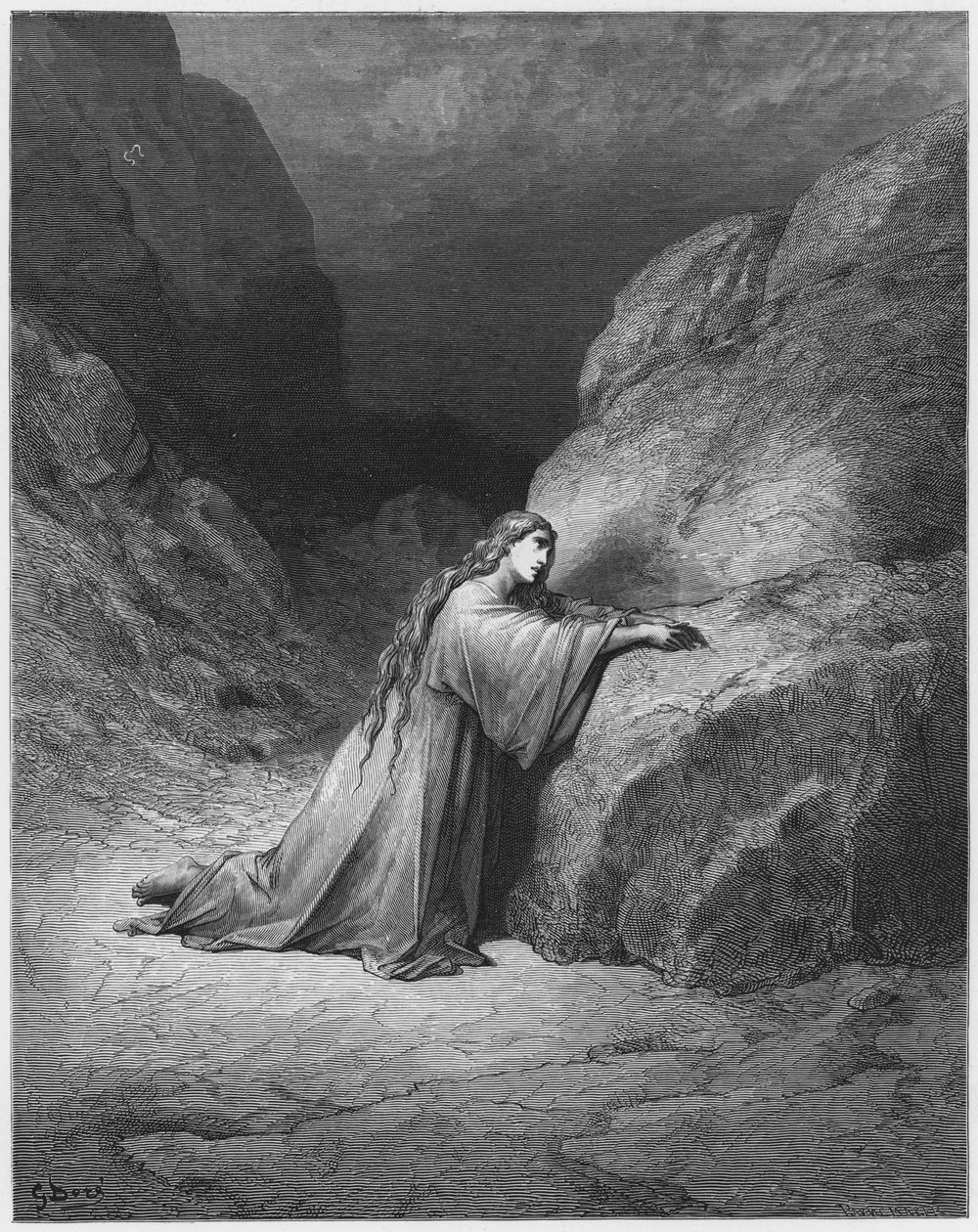 Gustave Doren Raamattu: Maria Magdaleena katuvainen tekijältä Gustave Dore