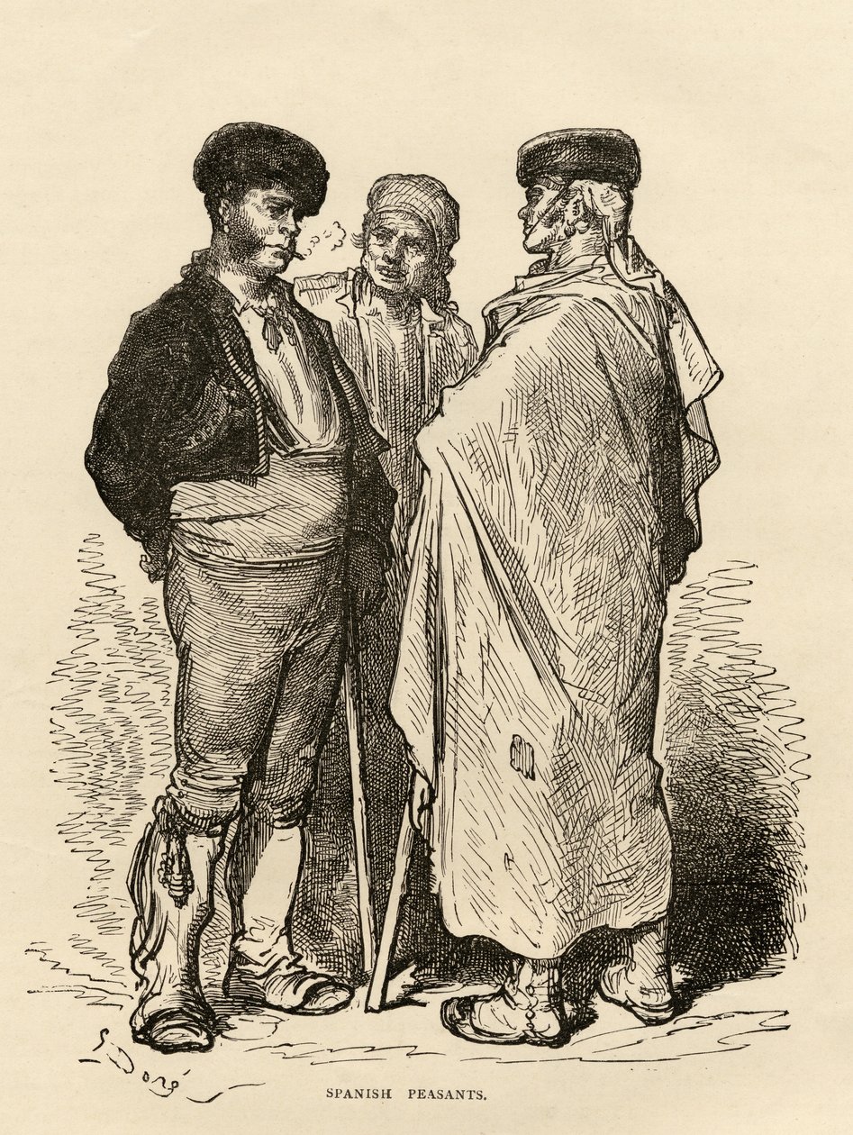 Espanjan talonpojat tekijältä Gustave Dore