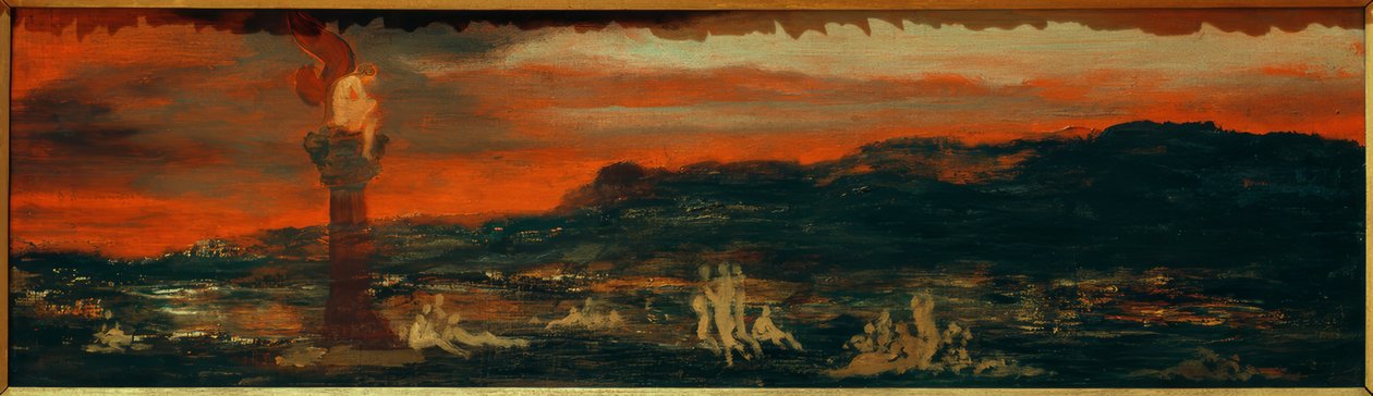 Le genie du mal tekijältä Gustave Moreau