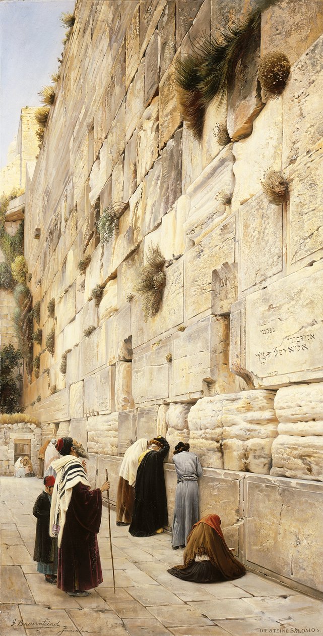 Ittumuuri, Jerusalem tekijältä Gustave Bauernfeind