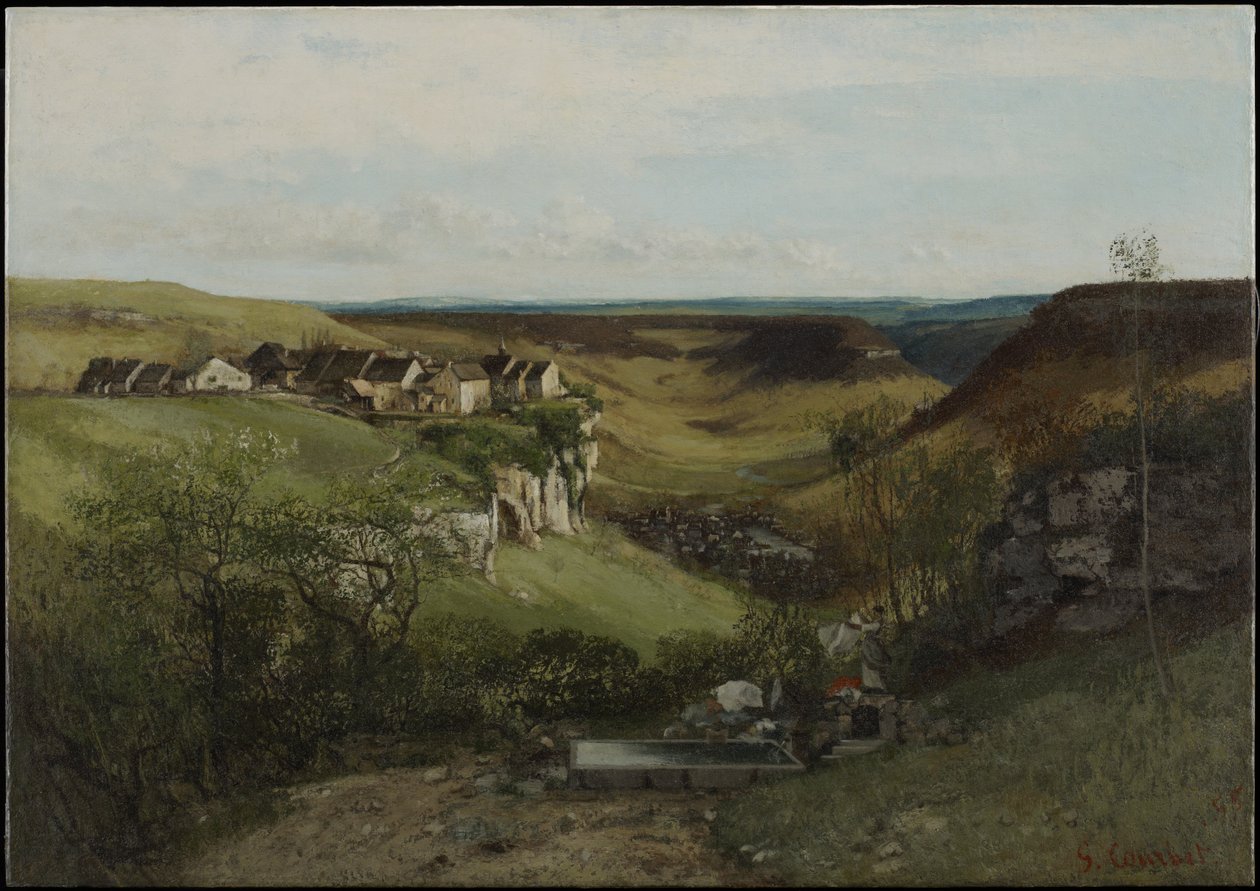 Ornansin linna tekijältä Gustave Courbet