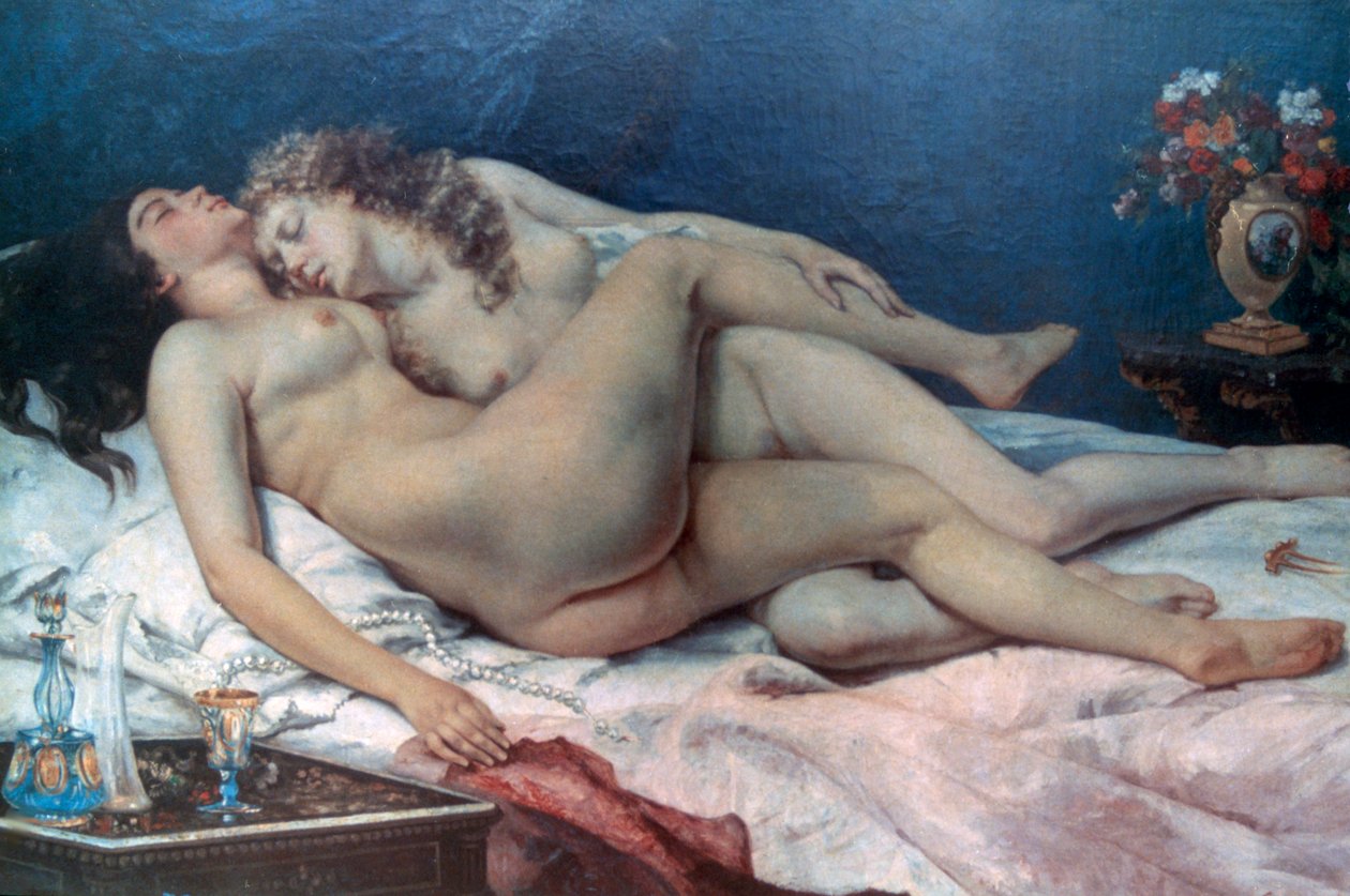 Uni, 1866 tekijältä Gustave Courbet