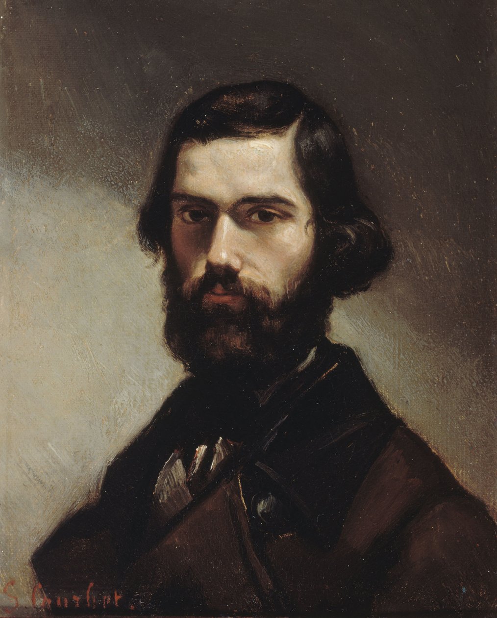 Jules Vallèsin muotokuva 1832-1885, 1861. tekijältä Gustave Courbet