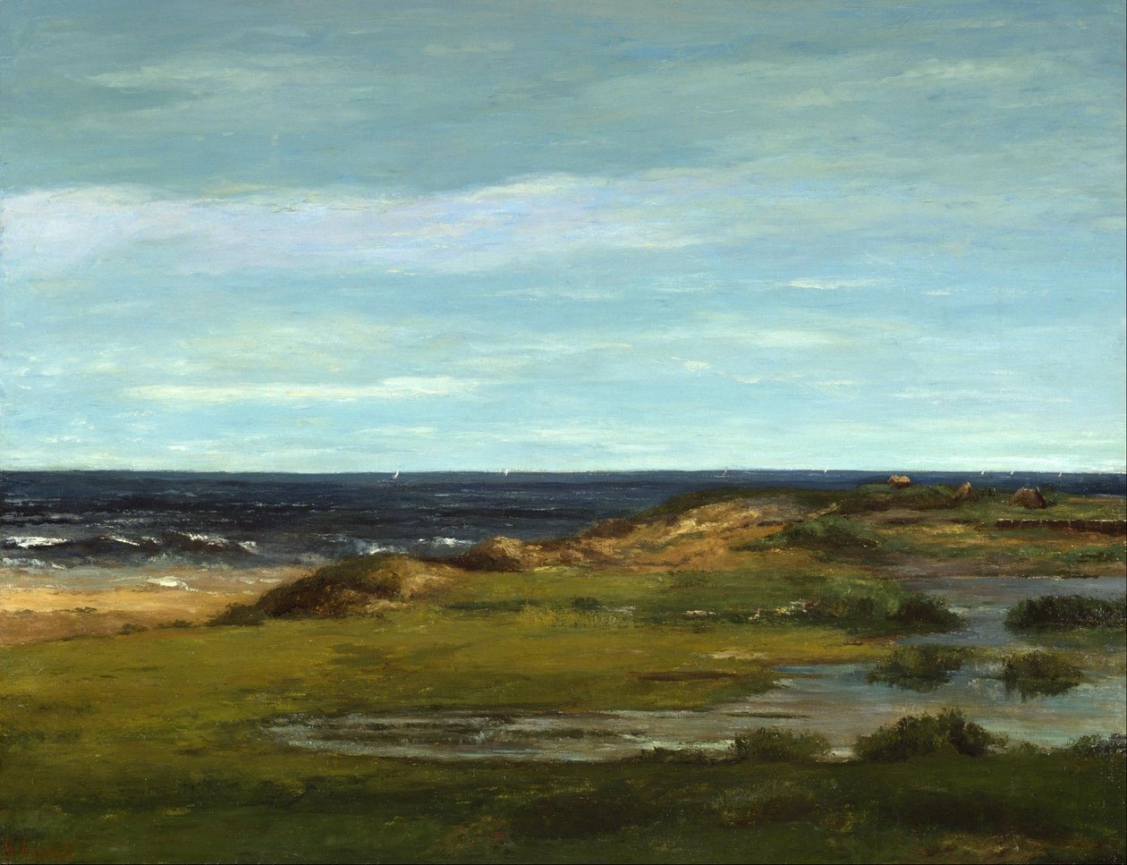 Merimaisema tekijältä Gustave Courbet