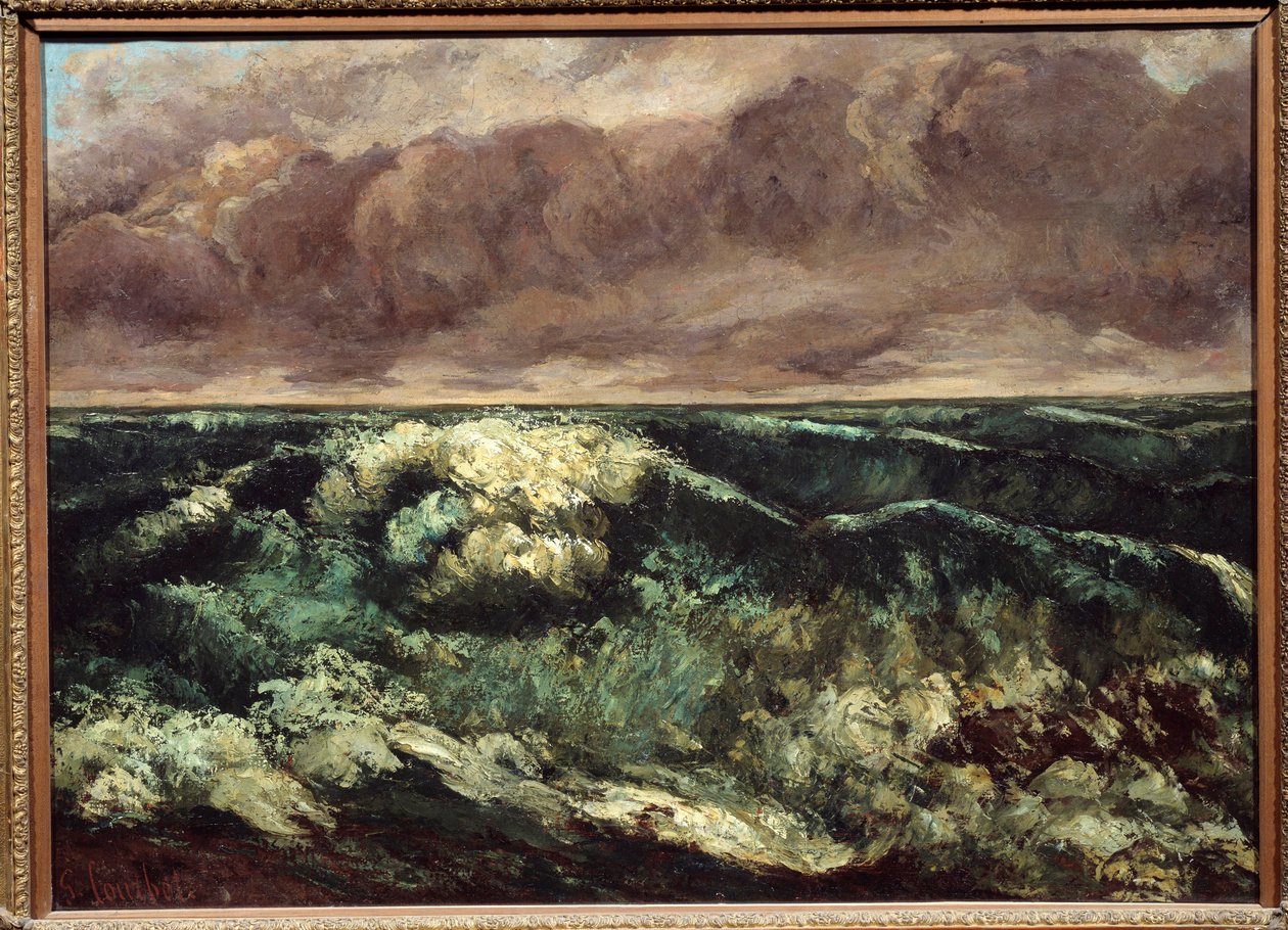 Aalto. Gustave Courbetin (1819-1877) maalaus tekijältä Gustave Courbet