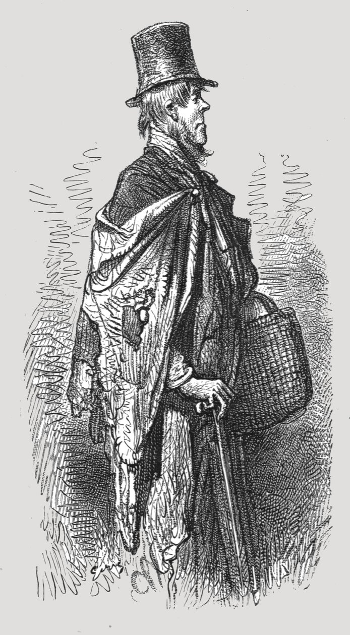 Greenwich Boat Traveller, 1872. tekijältä Gustave Dore