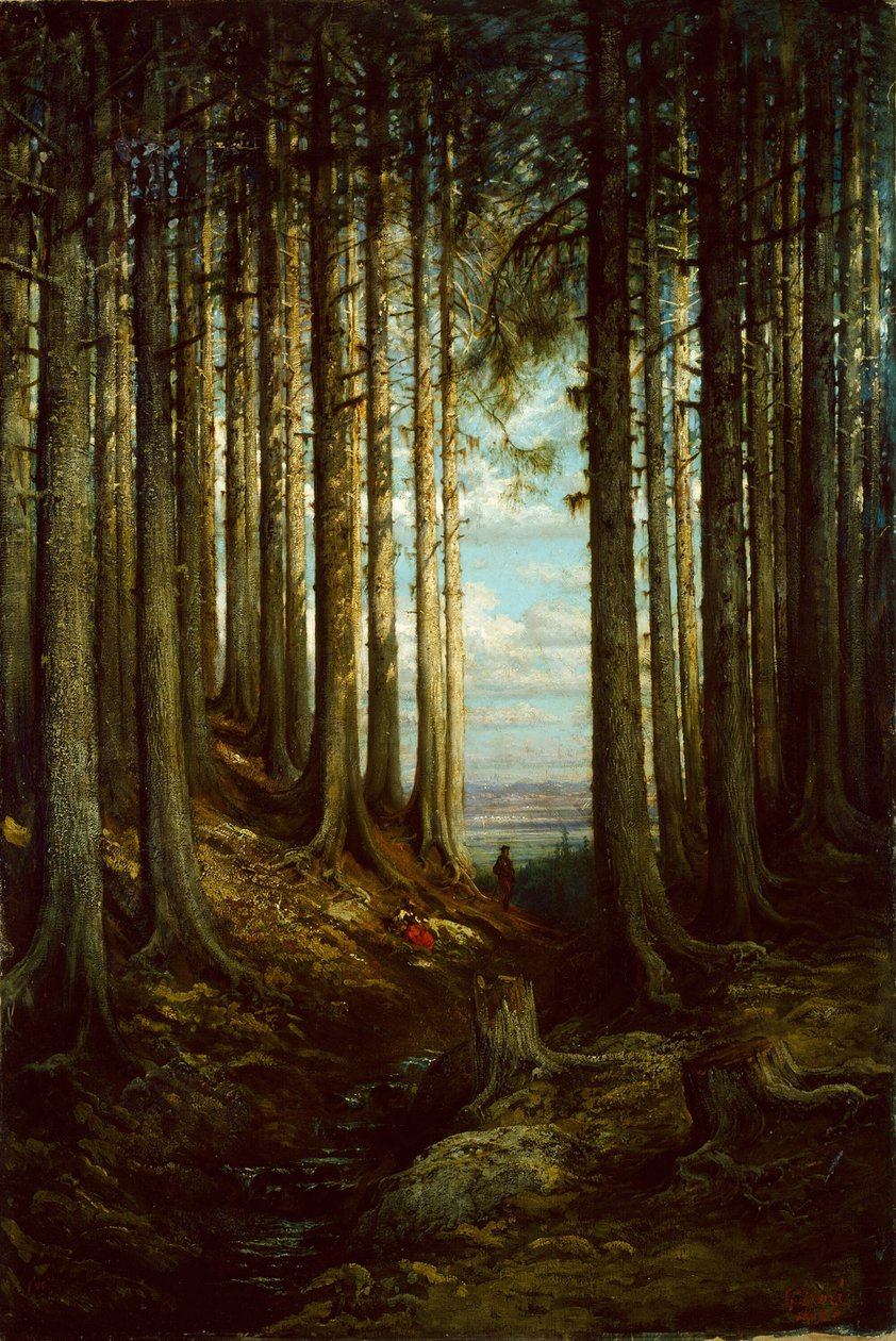 Alppimaisema, 1865. tekijältä Gustave Dore