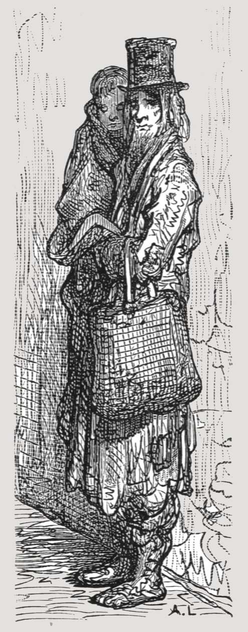 "Broken Down", 1872. tekijältä Gustave Dore