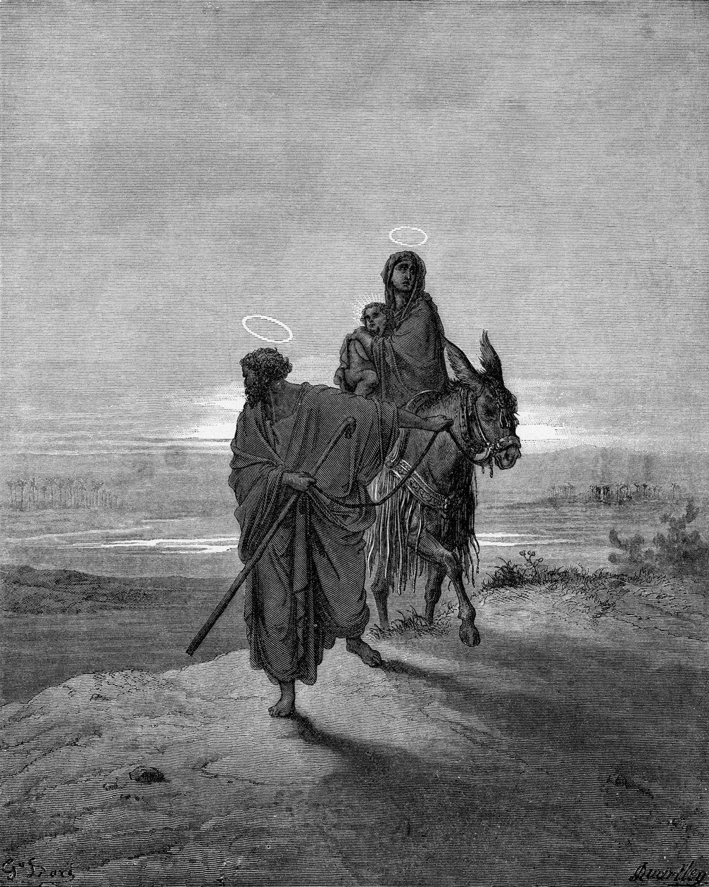 Lento Egyptiin tekijältä Gustave Dore