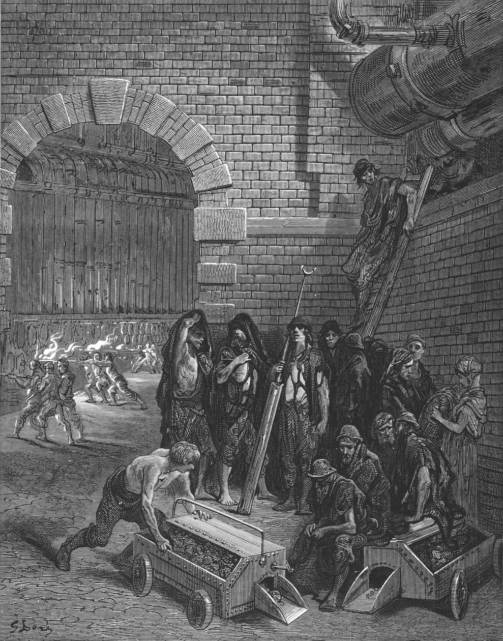 "Lambeth Gas Works", 1872. tekijältä Gustave Dore