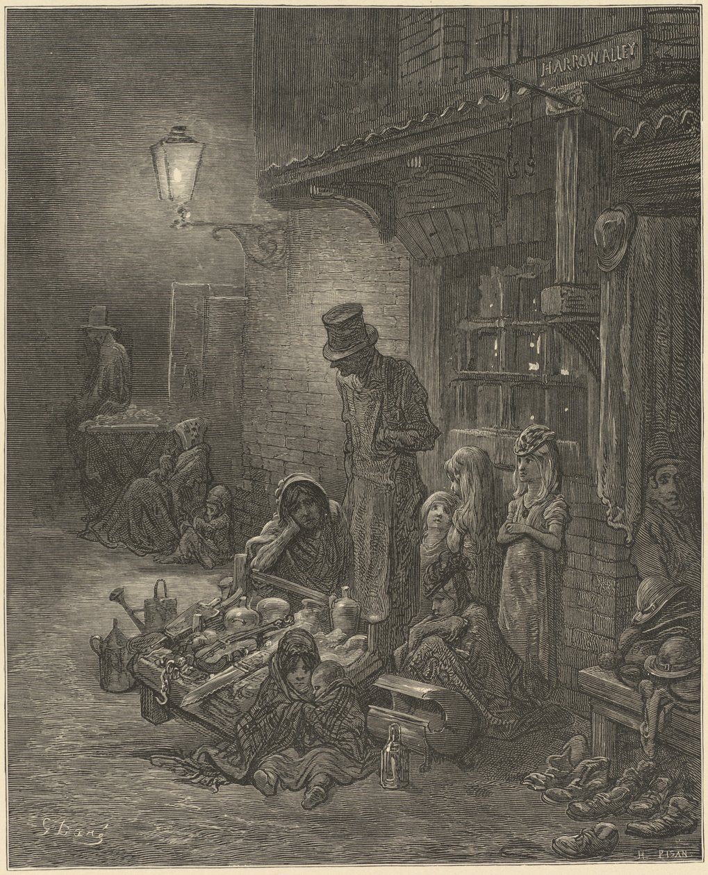 Lontoo. Pyhiinvaellus tekijältä Gustave Dore