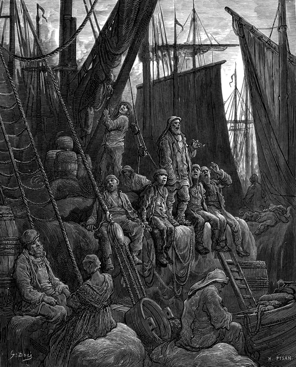 Billingsgate, Gustave Doré tekijältä Gustave Dore