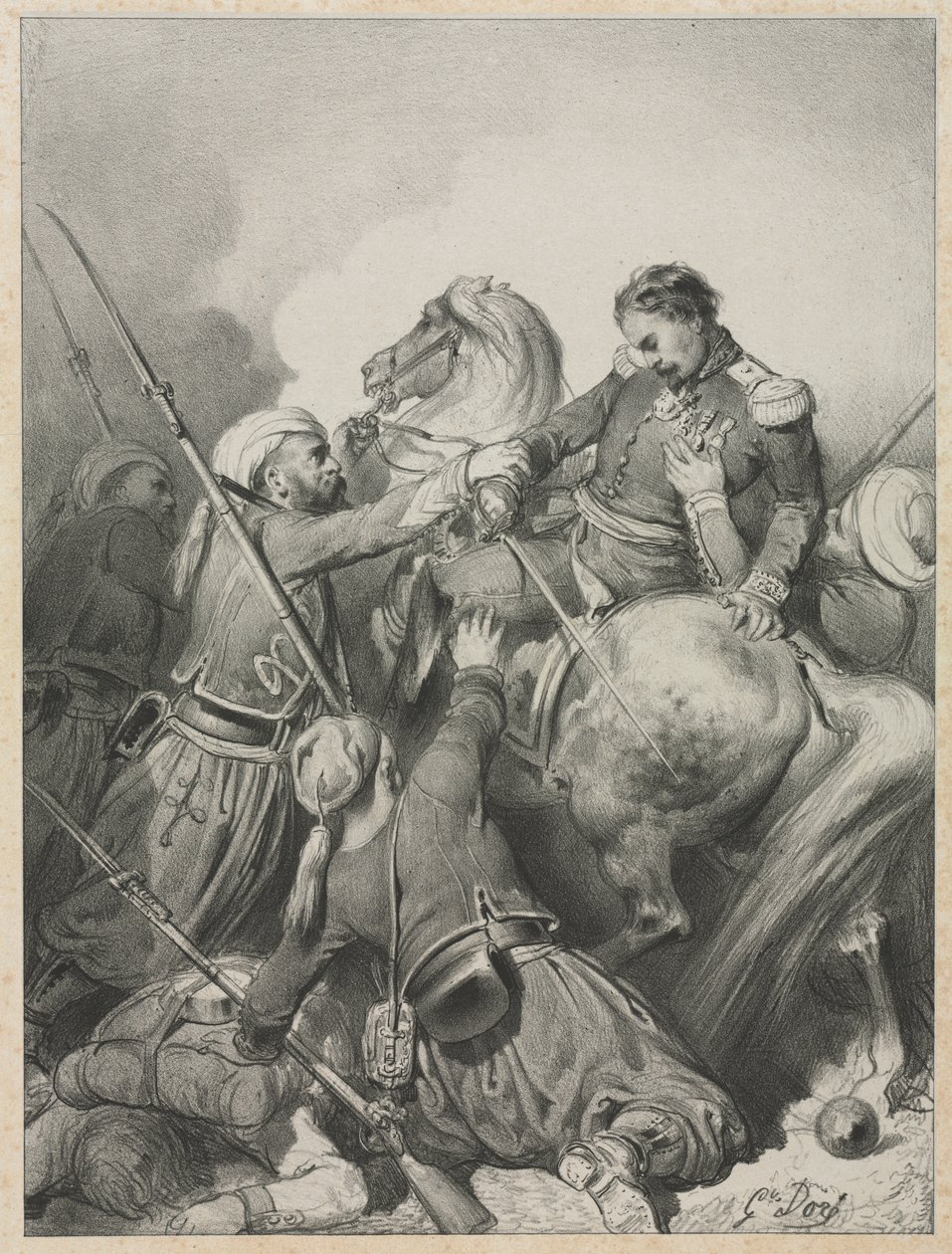 Sardinian upseeri tekijältä Gustave Dore