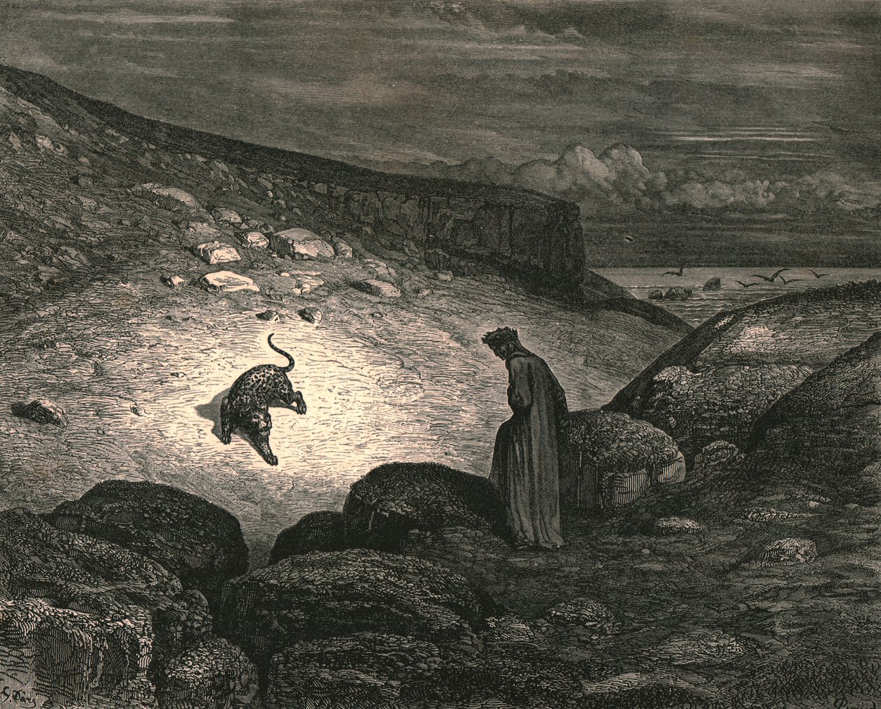Nousu alkoi tuskin, vuonna 1890. tekijältä Gustave Dore