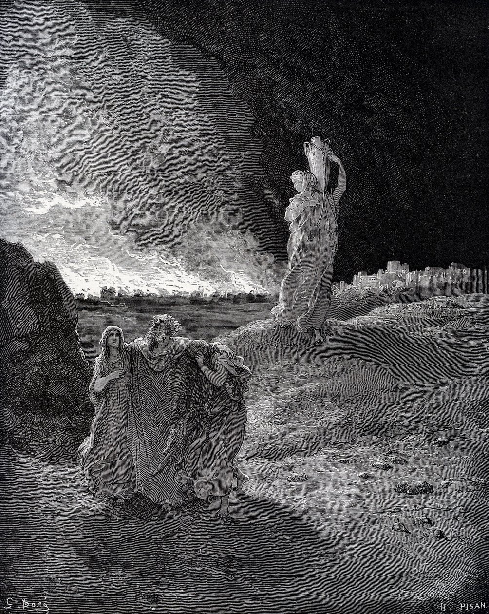 Sodoman tuho tekijältä Gustave Dore