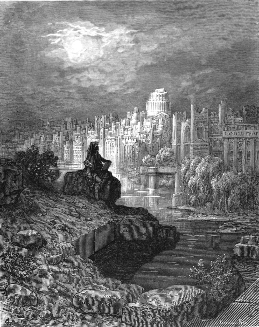 "Uusi-Seelanti", 1872. tekijältä Gustave Dore